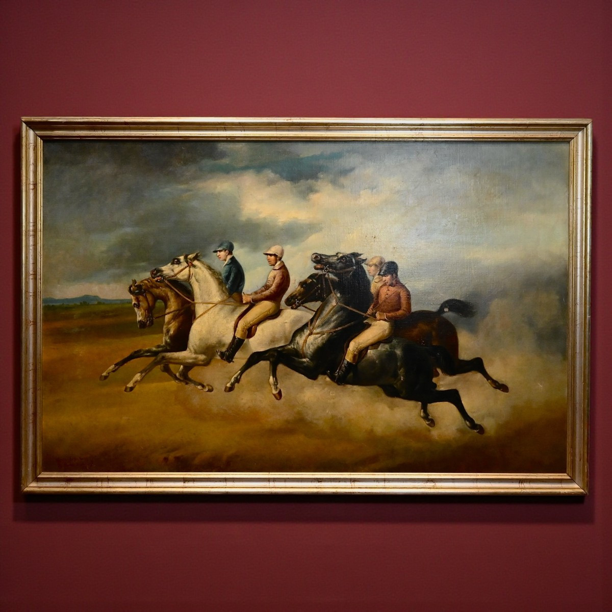 Corsa Di Cavalli - Scuola Italiana - Italia XIX Secolo